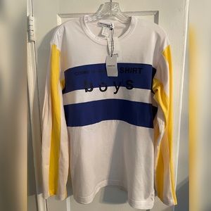 Comme Des Garçons Panel long-sleeved shirt Sz XL Brand New w/tags